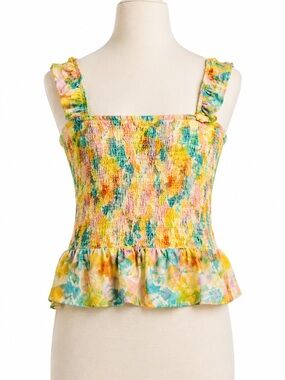 Roller Rabbit Multicolor Floral Camisole